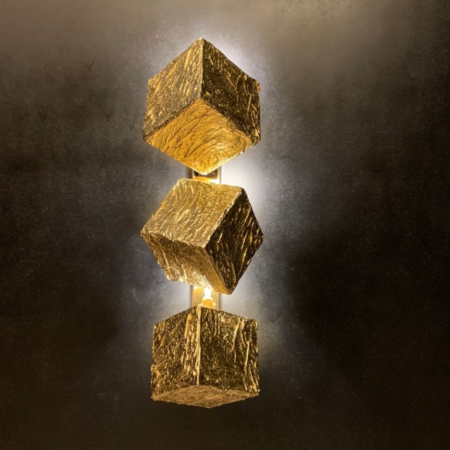 AFK-009 Boca Do Lobo Cubic Wall Lamp - Thumbnail