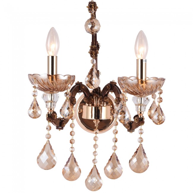 Aves Aydınlatma - Allure Collection 2 Lambalı Bal Aplik