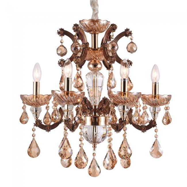 Aves Aydınlatma - Allure Collection 6 Lambalı Bal Avize