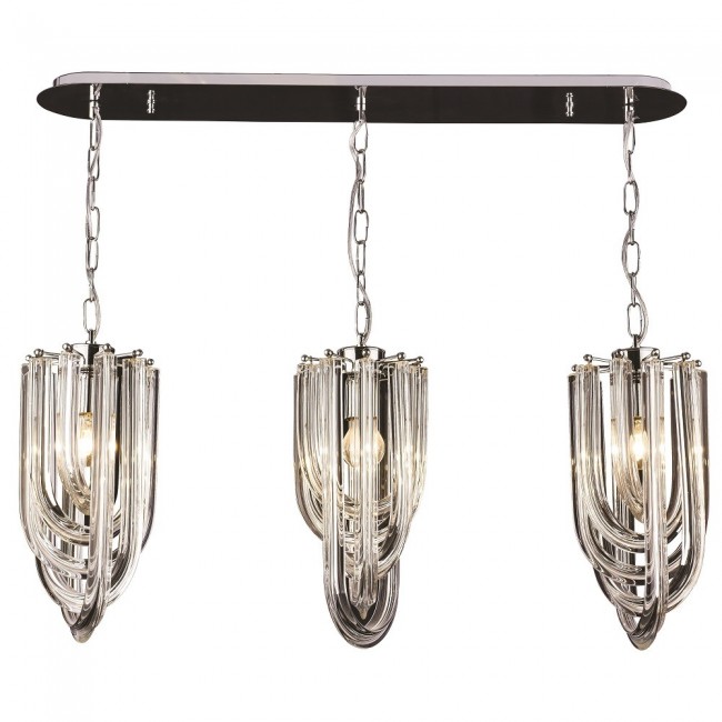 Yunus - Venezia Collection 3lü Sıralı Sarkıt Avize