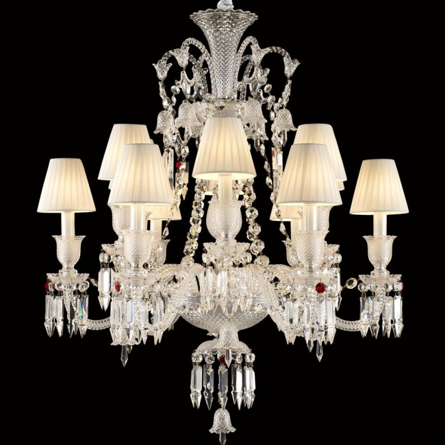 Aves Aydınlatma - Baccarat Collection 12 Lambalı Kristal Avize