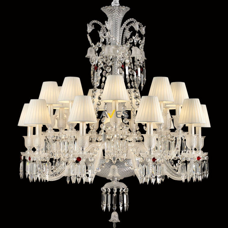 Baccarat Collection 18 Lambalı Kristal Avize