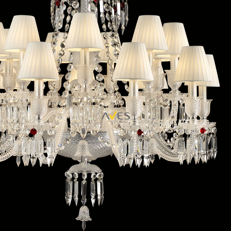 Baccarat Collection 18 Lambalı Kristal Avize