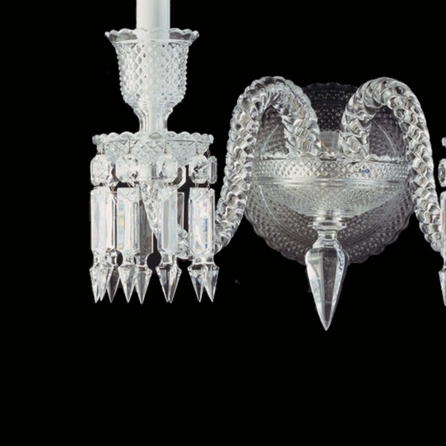 Baccarat Collection 2 Lambalı Kristal Aplik - Thumbnail