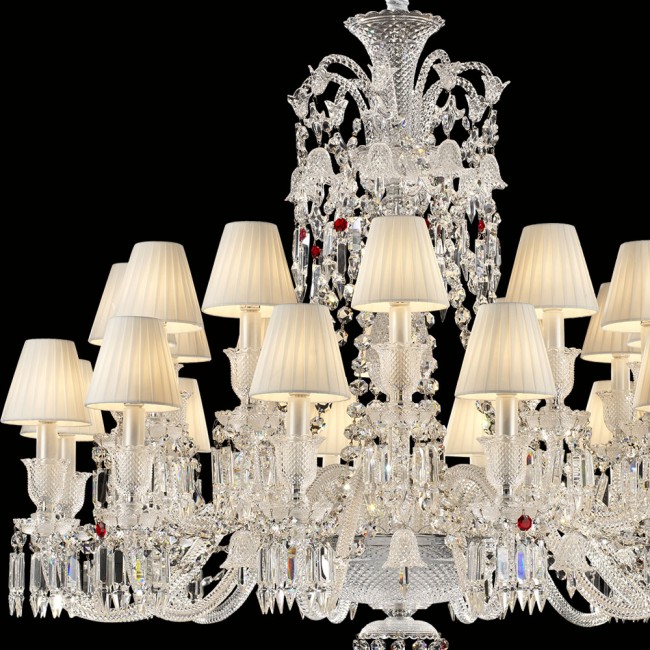 Baccarat Collection 24 Lambalı Kristal Avize - Thumbnail