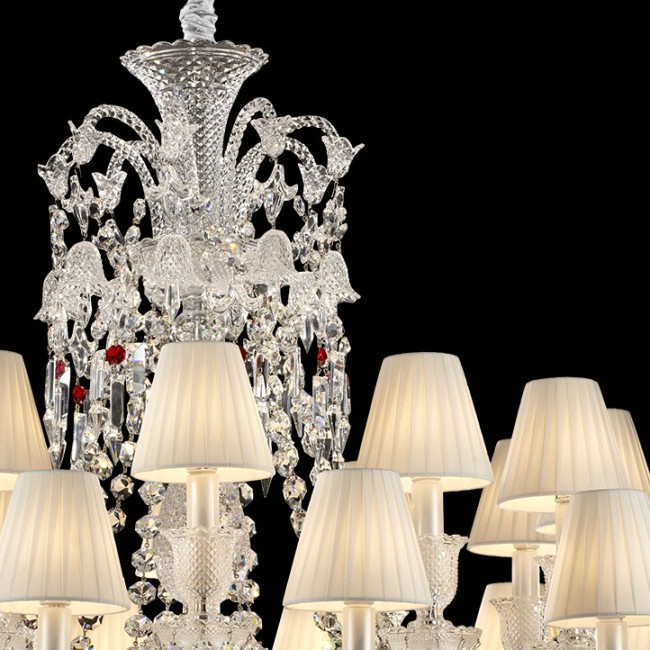 Baccarat Collection 24 Lambalı Kristal Avize - Thumbnail