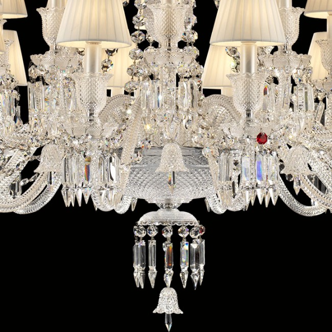 Baccarat Collection 24 Lambalı Kristal Avize - Thumbnail