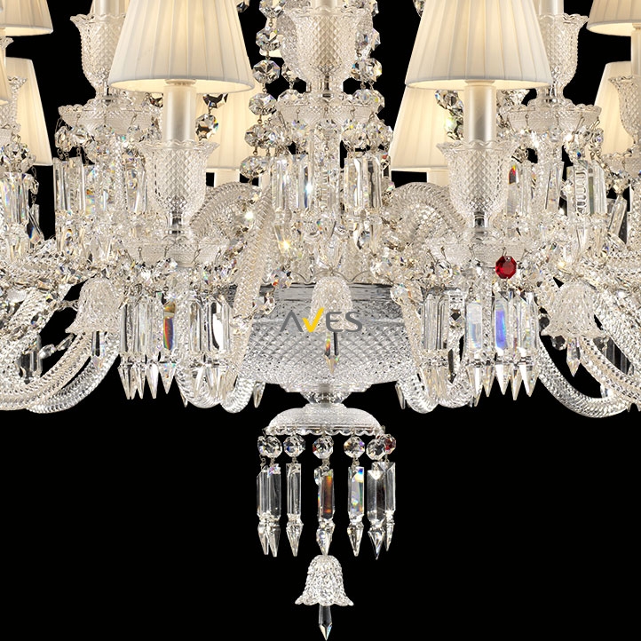 Baccarat Collection 24 Lambalı Kristal Avize