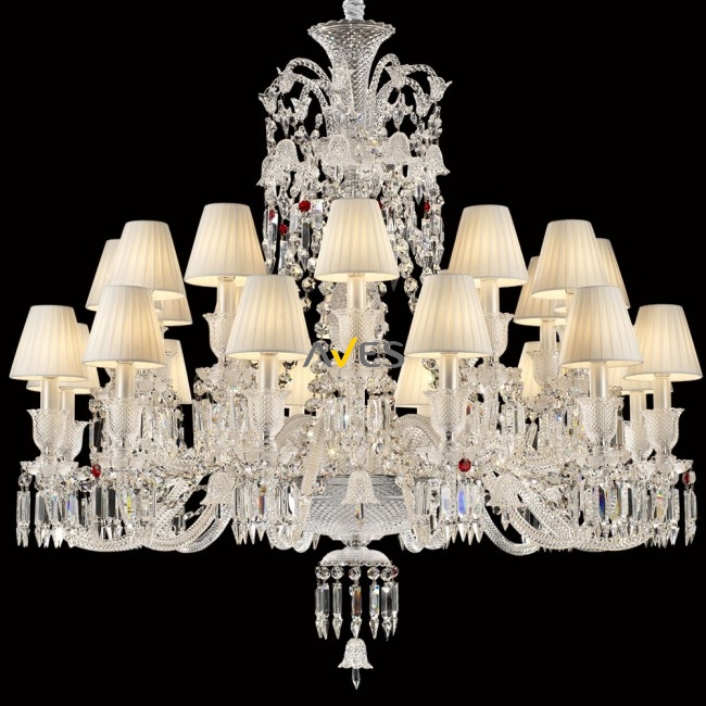 Baccarat Collection 24 Lambalı Kristal Avize