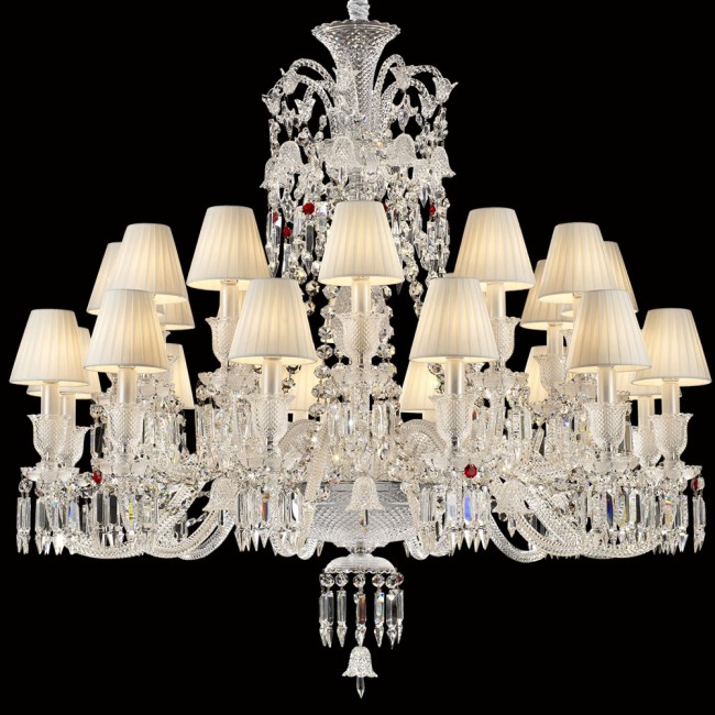 Aves Aydınlatma - Baccarat Collection 24 Lambalı Kristal Avize