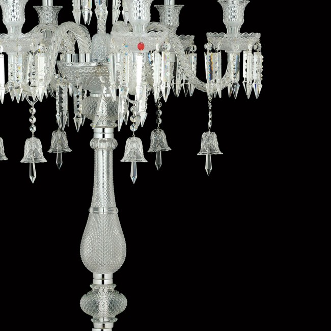 Baccarat Collection 7 Lambalı Kristal Lambader - Thumbnail