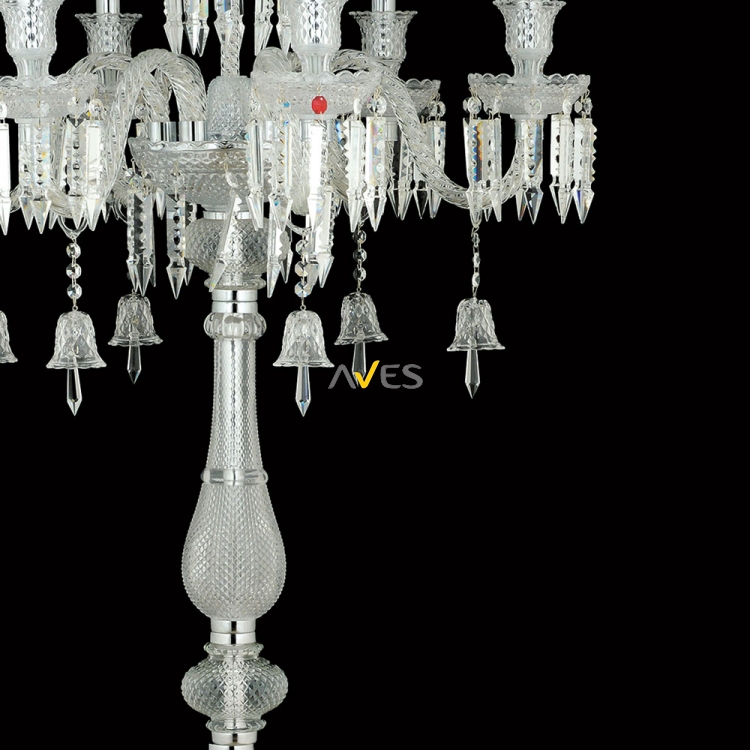 Baccarat Collection 7 Lambalı Kristal Lambader