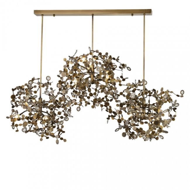 Aves Aydınlatma - Berlin Model 3 Lü Sarkıt Eskitme