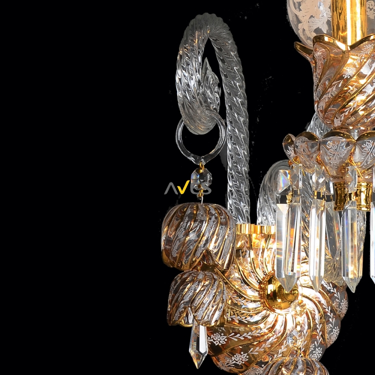 Bohemian Collection 1 Lambalı Kristal AplikBohemian Collection 1 Lambalı Kristal Aplik