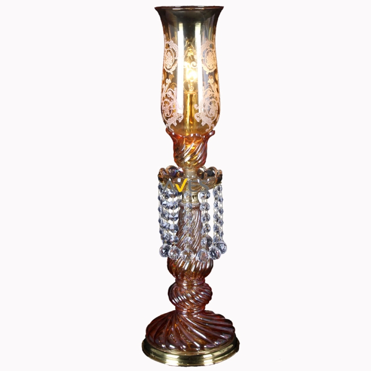 Bohemian Collection 1 Lambalı Kristal Bal Şamdan