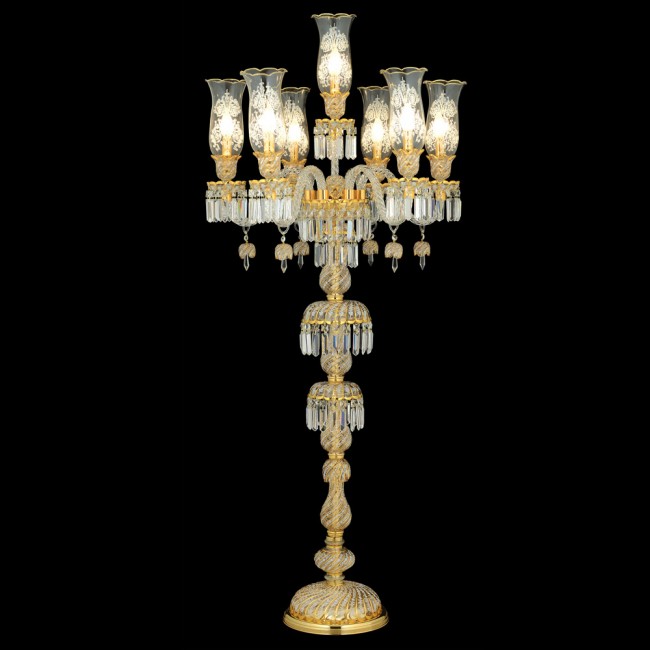 Aves Aydınlatma - Bohemian Collection 7 Lambalı Kristal Lambader