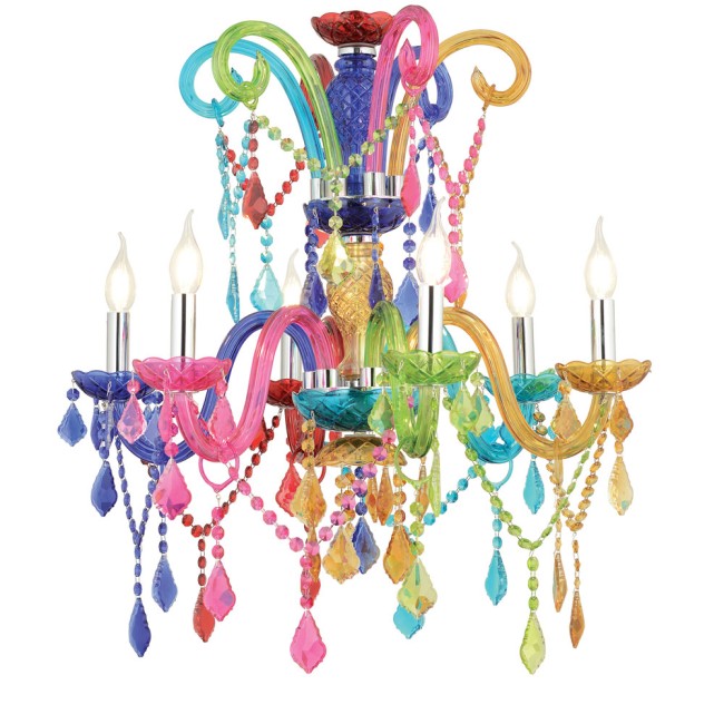 Aves Aydınlatma - Cas Collection 6 Lambalı Karışık Renkli Avize Aves Aydınlatma - Cas Collection 6 Lambalı Karışık Renkli Avize