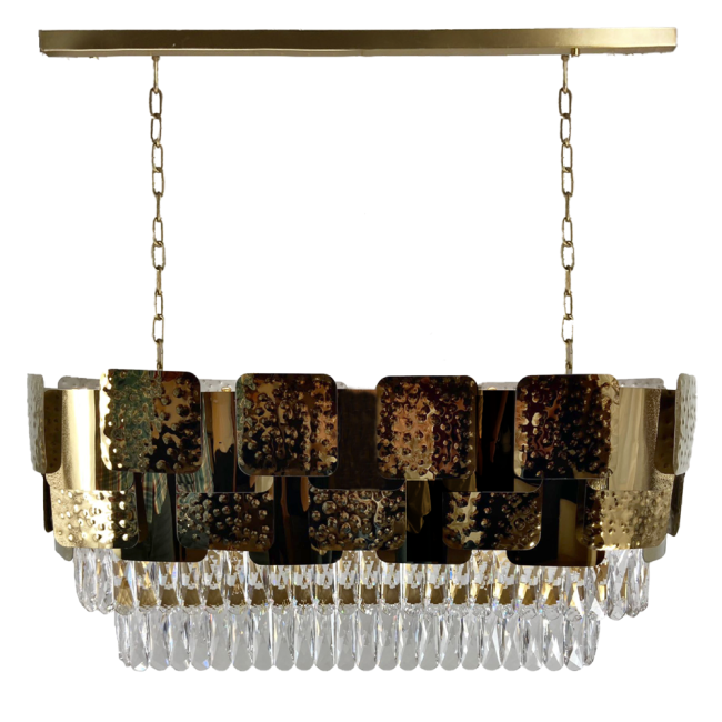 Aves Aydınlatma - Dama Collection 95lik Yemek Masası Avize