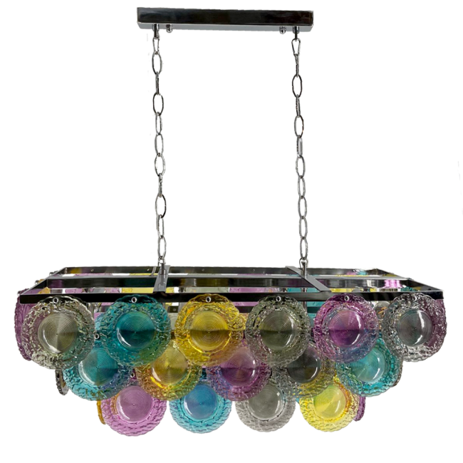 Aves Aydınlatma - Gökkuşağı Model Yemek Masası Avize Aves Aydınlatma - Gökkuşağı Model Yemek Masası Avize