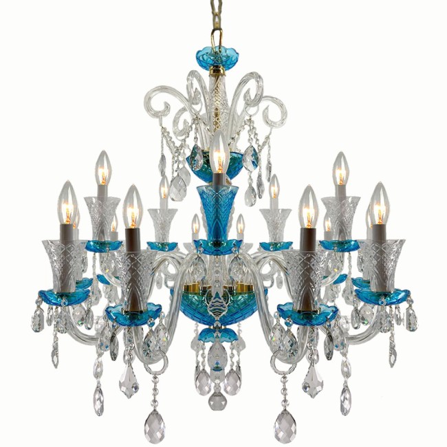 Aves Aydınlatma - İris Collection 15 Lambalı Avize