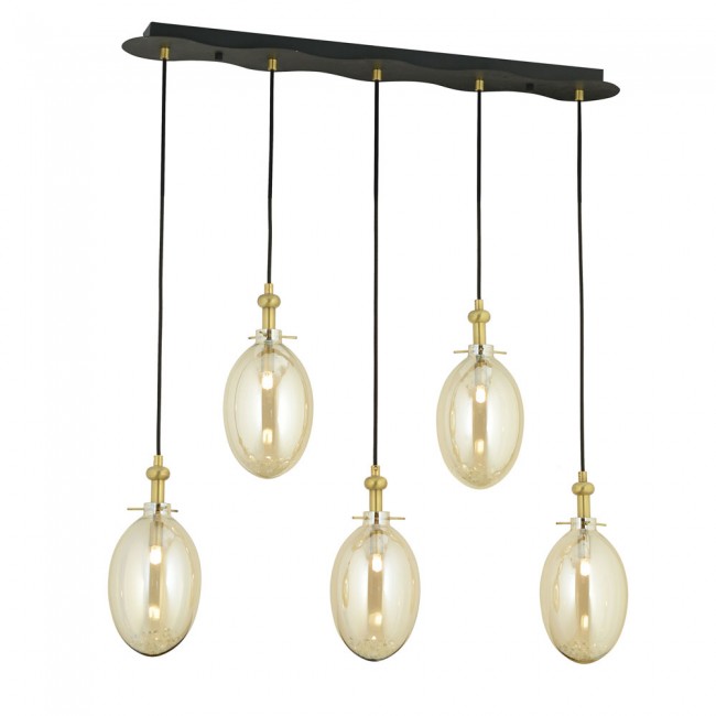 Aves Aydınlatma - Jüpiter Model 5 Lambalı Sıralı Sarkıt