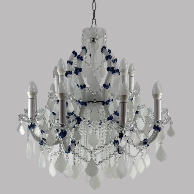 Aves Aydınlatma - Maria Theresa 15 Lambalı Sablajlı Avize