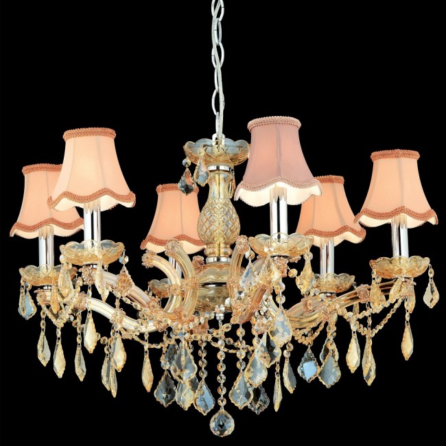 Aves Aydınlatma - Maria Theresa 6Lı Avize Bal Gold Aves Aydınlatma - Maria Theresa 6Lı Avize Bal Gold