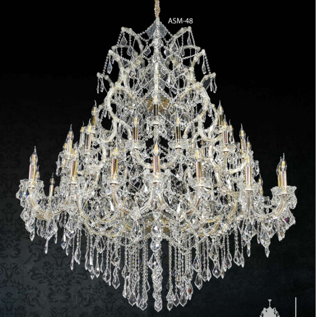 Aves Aydınlatma - Maria Theresa 48 Li Avize Aves Aydınlatma - Maria Theresa 48 Li Avize