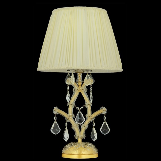 Aves Aydınlatma - Maria Theresa Abajur Şeffaf Gold Aves Aydınlatma - Maria Theresa Abajur Şeffaf Gold