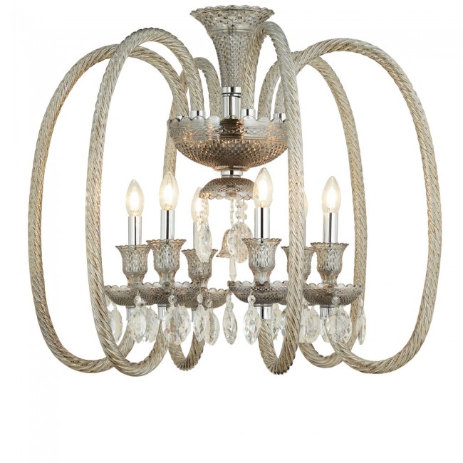 Aves Aydınlatma - Mihrace Model 6 Lı Füme Avize Aves Aydınlatma - Mihrace Model 6 Lı Füme Avize