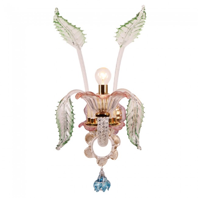 Aves Aydınlatma - Murano Collection 1 Lambalı Aplik