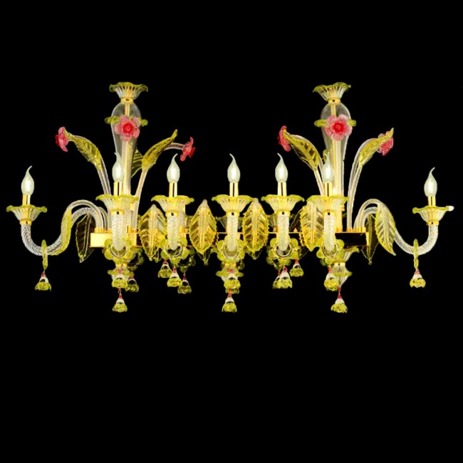 Aves Aydınlatma - Murano Collection 12 Lambalı Yemek Masası Avize Aves Aydınlatma - Murano Collection 12 Lambalı Yemek Masası Avize