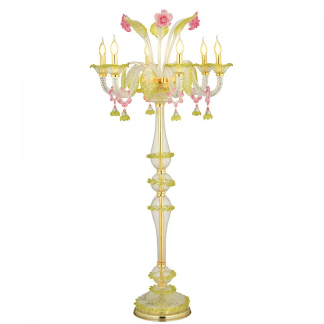 Aves Aydınlatma - Murano Collection 6 Lambalı Lambader