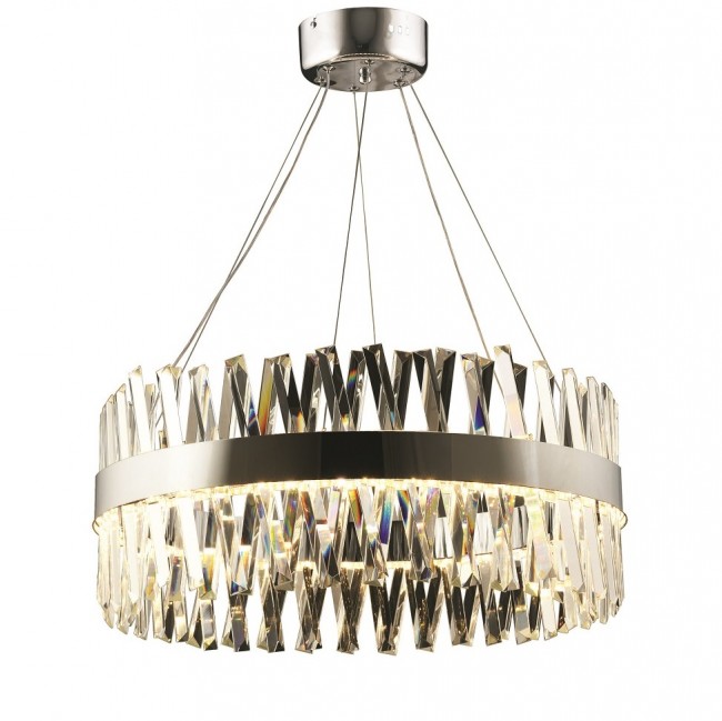 Ulubay - Nisa Model 60 Lık Ledli Avize Krom Ulubay - Nisa Model 60 Lık Ledli Avize Krom