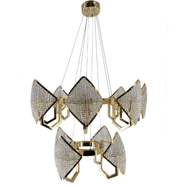 Aves Aydınlatma - Palace Model 2 Katlı Avize