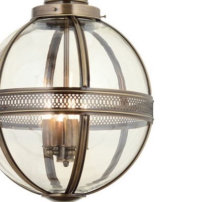 Roma 40 Lık Tekli Küre Sarkıt Eskitme - Thumbnail