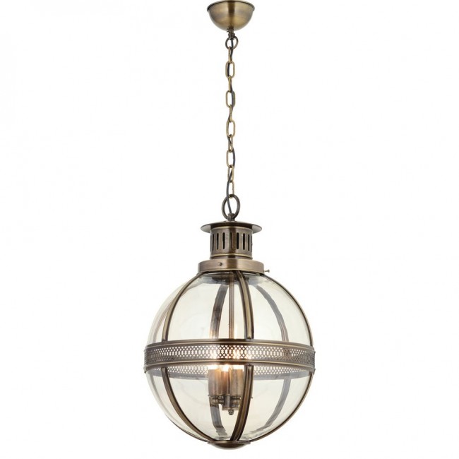 Aves Aydınlatma - Roma 40 Lık Tekli Küre Sarkıt Eskitme