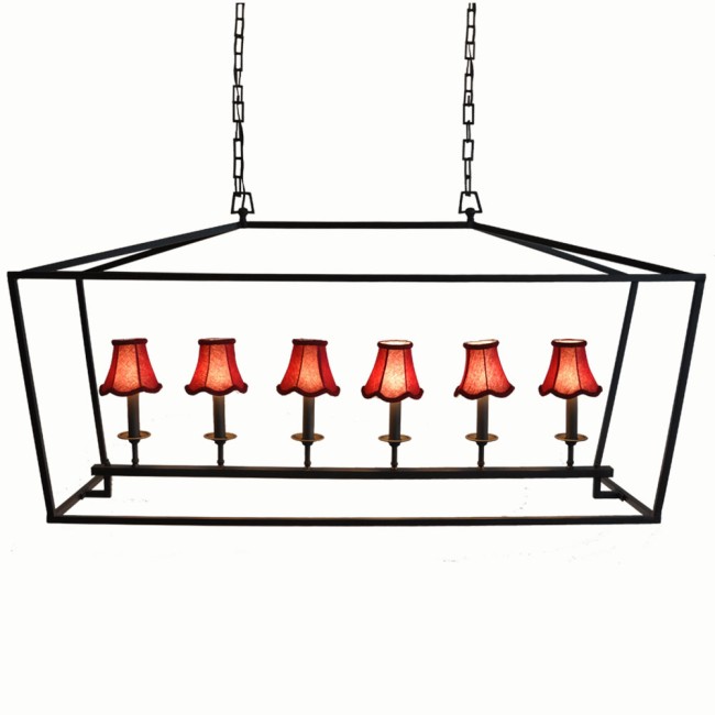 Aves Aydınlatma - Savana Model 6 Lambalı Avize