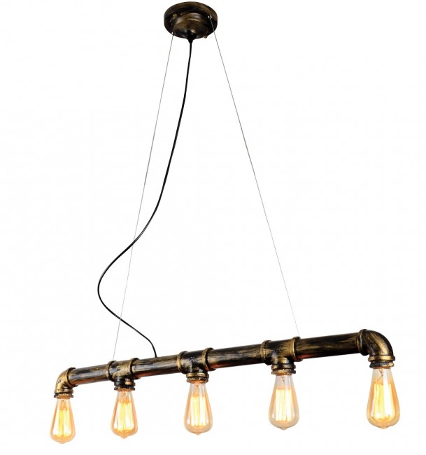 Aves Aydınlatma - Tube Eskitme 5 Li Avize