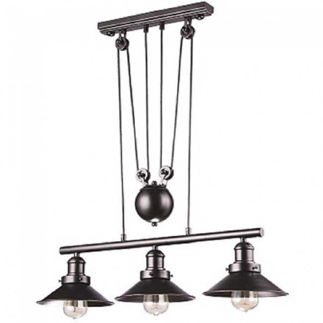 Aves Aydınlatma - Vinç Model 3 Lü Sıvama Sarkıt Avize